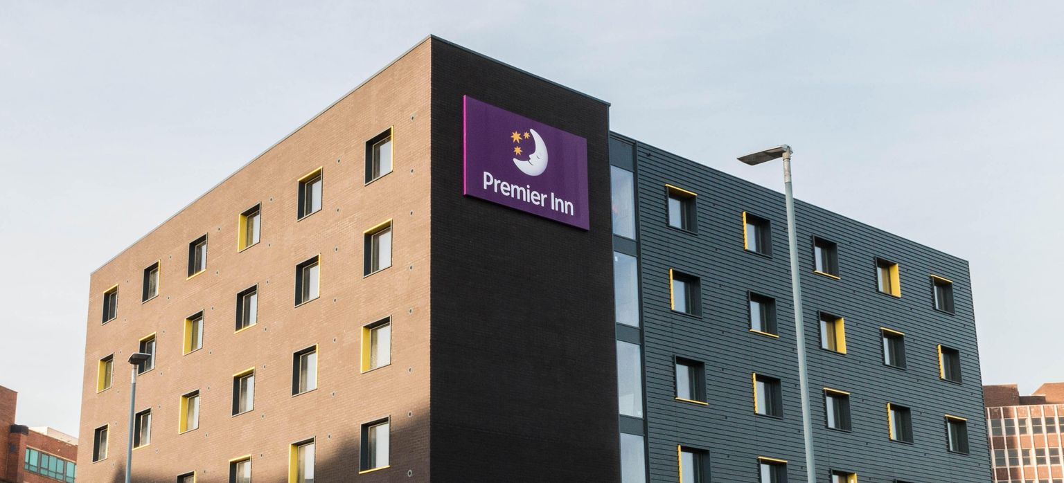 a large Premier Inn hotel